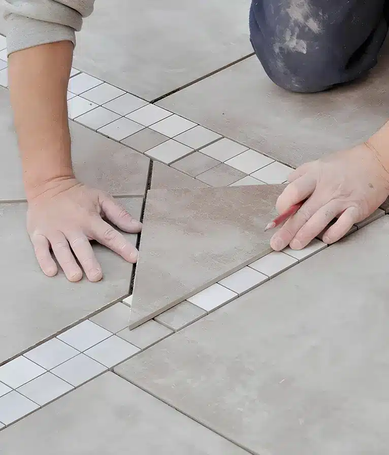 Une pose de carrelage professionnelle et durable